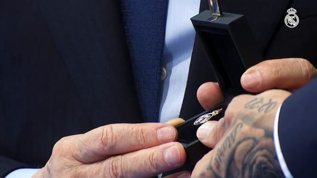 Sergio Ramos says goodbye to Real Madrid